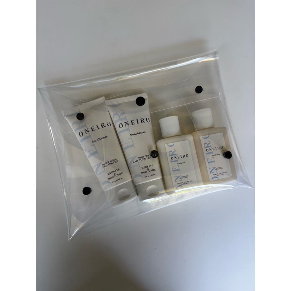 Oneiro Travel Set White Travel Size